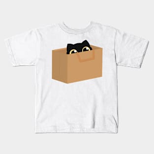 the cat's in the bag Kids T-Shirt